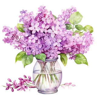 Life of Lilac, clip art preview