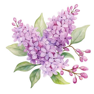 Life of Lilac, clip art preview