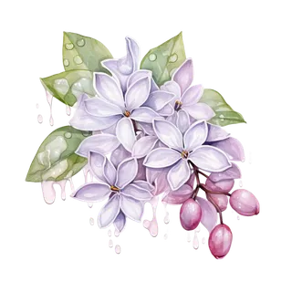 Life of Lilac, clip art preview