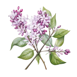 Life of Lilac, clip art preview