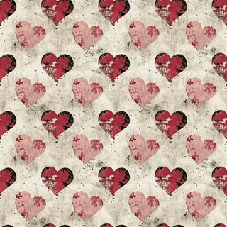 Valentine Hearts, seamless pattern preview