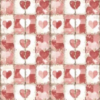 Valentine Hearts, seamless pattern preview