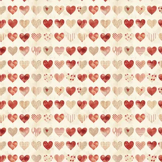 Valentine Hearts, seamless pattern preview